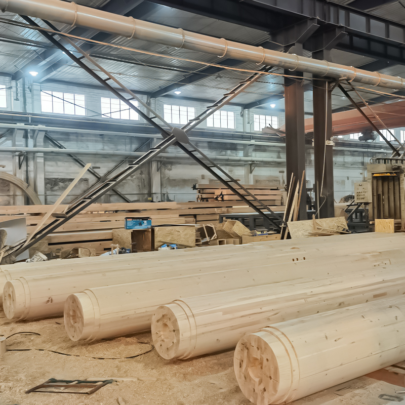 Colún Glulam Babhta Douglas Fir