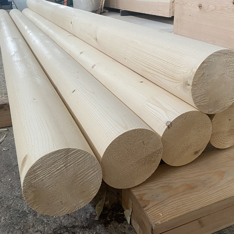 Spruce Glulam Beam and Post