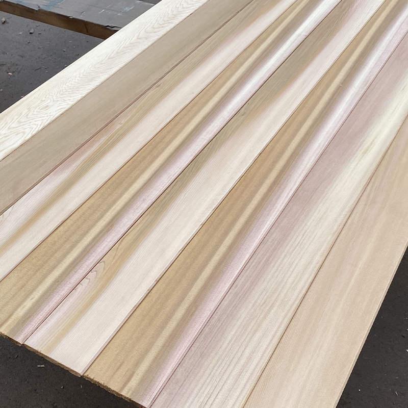 Painéal balla Teanga Cedar Dearg an Iarthair agus Groove