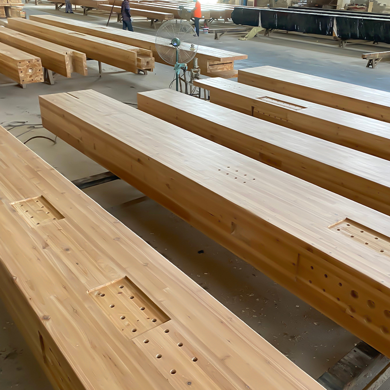 Bhíoma agus Post Douglas Fir Glulam