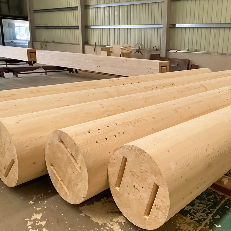 Colún Glulam Babhta Douglas Fir