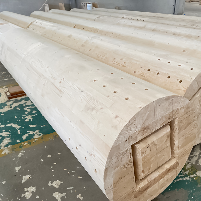 Colún Glulam Babhta Douglas Fir