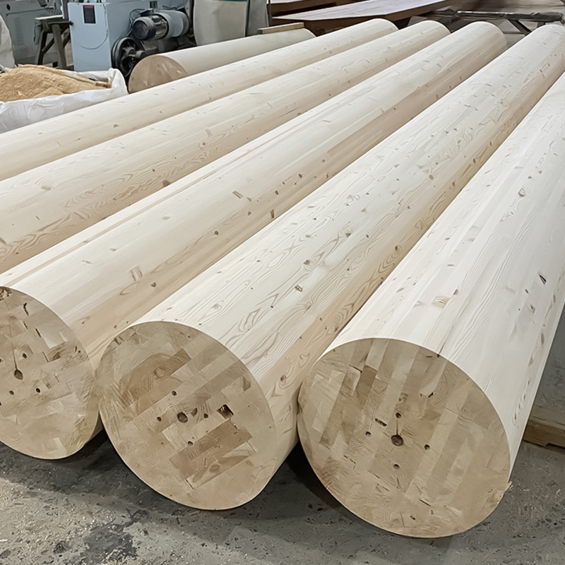 Colún Glulam Babhta Douglas Fir